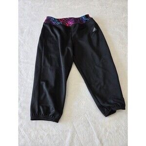 Adidas girls sport capri leggings soccer baseball size large